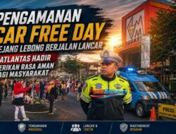 Pengamanan Car Free Day Rejang Lebong Berjalan Lancar, Satlantas Hadir Berikan Rasa Aman bagi Masyarakat