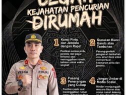 Kapolsek Sindang Kelingi Ajak Masyarakat Waspada Cegah Pencurian Rumah