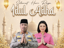 Kapolres Rejang Lebong Beserta Jajaran dan Bhayangkari Sampaikan Pesan Damai di Hari Raya Idul Adha