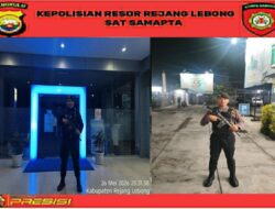 Semangat Presisi, Satsamapta Polres Rejang Lebong Kawal Ketat Keamanan Objek Vital Perbankan