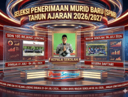 SELEKSI PENERIMAAN MURID BARU (SPMB) SDN 105 REJANG LEBONG DIBUKA, SIAP WADAHI GENERASI CERAH