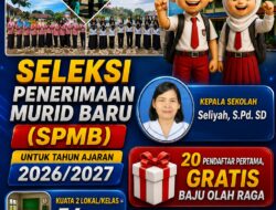 SD Negeri 79 Rejang Lebong Buka SPMB Tahun Ajaran 2026/2027, 20 Pendaftar Pertama Gratis Baju Olahraga
