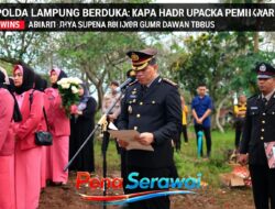Polda Lampung Berduka: Kapolda Hadiri Upacara Pemakaman Bripka Anumerta Arya Supena yang Gugur Dalam Tugas