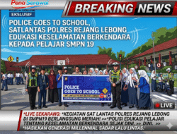 Cegah Kecelakaan Usia Pelajar, Satlantas Rejang Lebong Gencarkan Police Goes to School