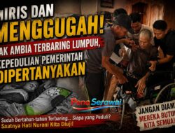 Miris dan Menggugah! Pak Ambia Terbaring Lumpuh, Kepedulian Pemerintah Dipertanyakan