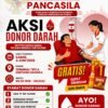 Peringati Hari Lahir Pancasila, PMI dan Balai Pengelola Transportasi Darat Gelar Aksi Donor Darah di Terminal Tipe A Simpang Nangka
