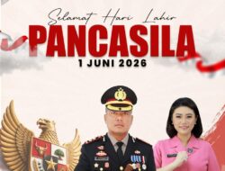 Kapolres Rejang Lebong dan Jajaran Ucapkan Selamat Hari Lahir Pancasila, Teguhkan Komitmen Jaga Persatuan Bangsa