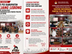 Hadiri Sosialisasi SIPOL KPU, PSI Rejang Lebong Perkuat Administrasi dan Konsolidasi Organisasi Partai