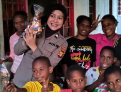 Tawa Anak-Anak Papua Sambut Kehadiran Satgas Damai Cartenz, Hangatkan Panti Asuhan di Keerom