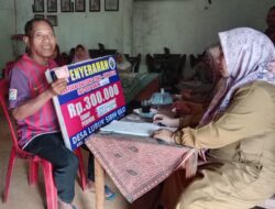 PemDes lubuk Sirih Ulu Kecamatan Manna Bagikan BLT – DD ke 6 KPM