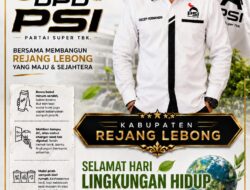 Ketua DPD PSI Rejang Lebong Cecep Fernando Serukan Gerakan Peduli Lingkungan pada Hari Lingkungan Hidup Sedunia