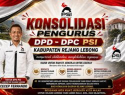 PSI Rejang Lebong Perkuat Soliditas Organisasi, Konsolidasi DPD–DPC Tegaskan Komitmen Kerja Nyata untuk Rakyat