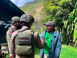 Menembus Medan Puncak Jaya, Patroli Humanis Satgas Damai Cartenz Hadirkan Rasa Aman bagi Warga