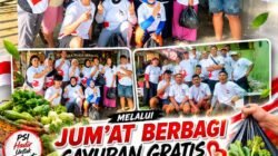 PSI Rejang Lebong Gelar Jum’at Berbagi Sayuran Gratis, Wujud Kepedulian Nyata untuk Masyarakat