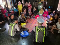 Satlantas Polres Rejang Lebong Salurkan Bantuan Sosial kepada Korban Kecelakaan Lalu Lintas