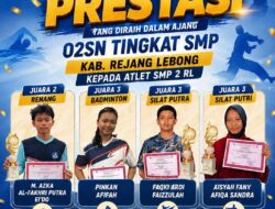 Empat Atlet SMPN 2 Rejang Lebong Ukir Prestasi di O2SN Kabupaten, Harumkan Nama Sekolah dan Daerah