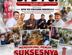 Silaturahmi dan Konsolidasi PSI Bengkulu, Satukan Langkah Menuju Rakorwil dan Pelantikan Serentak