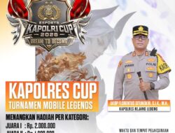 Kapolres Cup Mobile Legends 2026 Resmi Dibuka, Polres Rejang Lebong Siapkan Hadiah Jutaan Rupiah dan Pendaftaran Gratis