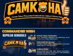 Kapolda Bengkulu Luncurkan Program CAMKOHA 2026, Perkuat Pelayanan Presisi dengan Respons Cepat dan Kolaborasi Nyata