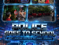 Police Goes to School di SDN 49 Rejang Lebong, Satlantas Tanamkan Budaya Tertib Berlalu Lintas Sejak Dini
