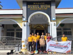 Sambut Hari Bhayangkara ke-80, Polres Rejang Lebong Gelar Aksi Bakti Sosial Bersihkan Tempat Ibadah