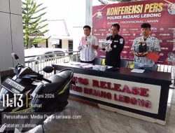 Curi Motor di Bedengan Dusun Curup, Satu Pelaku Diringkus URC Polres Rejang Lebong