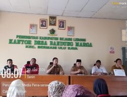 Pemdes Bandung Marga Salurkan BLT Dana Desa Januari–Juni 2026 untuk 11 KPM, PLT Camat: Gunakan Bantuan Secara Bijak dan Produktif