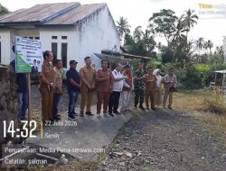 Pemdes Batu Dewa Salurkan BLT-DD 2026 Sekaligus Laksanakan Titik Nol Pembangunan Jalan Rabat Beton