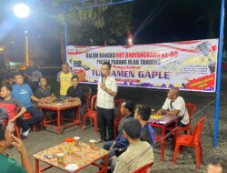Semarak HUT Bhayangkara ke-80, Polsek Padang Ulak Tanding Gelar Turnamen Gaple Terbuka Berhadiah Menarik