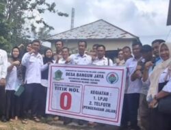 Titik Nol PJU dan Jalan Usaha Tani, Pemdes Bangun Jaya Salurkan BLT Rp1,8 Juta untuk 9 KPM