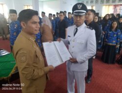 Plt Bupati Hendri Resmi Lantik Ali sebagai Kepala Desa PAW Duku Ilir, Perkuat Tata Kelola dan Pelayanan Masyarakat