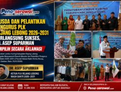 Musda dan Pelantikan Pengurus PLK Rejang Lebong 2026–2031 Berlangsung Sukses, Dr. Asep Suparman Terpilih Secara Aklamasi