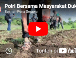 Polri Bersama Masyarakat Dukung Program Ketahanan Pangan Desa di Desa Talang Belitar