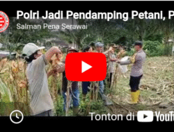 Polri Jadi Pendamping Petani, Polsek Sindang Dataran Aktif Dukung Ketahanan Pangan