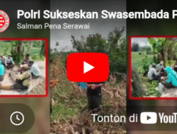 Polri Sukseskan Swasembada Pangan, Bhabinkamtibmas Polsek Selupu Rejang Aiptu B. Girijati Aktif Dampingi Petani