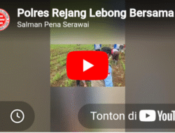 Polres Rejang Lebong Bersama Petani Dukung Program Swasembada Pangan Nasional di Wilayah Bermani Ulu