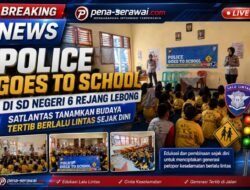 Police Goes to School di SD Negeri 6 Rejang Lebong, Satlantas Tanamkan Budaya Tertib Berlalu Lintas Sejak Dini