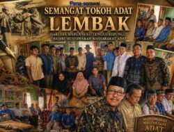 Semangat tokoh adat Lembak dari eks marga suku tengah kepungut hadiri musyawarah masyarakat adat