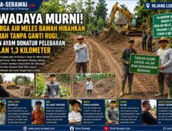Swadaya Murni! Warga Air Meles Bawah Hibahkan Tanah Tanpa Ganti Rugi, Man Ayam Donatur Pelebaran Jalan 1,3 Kilometer