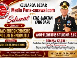 Media Pena-serawai.com: Selamat dan Sukses untuk AKBP Florentus Situngkir Mengemban Jabatan Wadirreskrimsus Polda Bengkulu