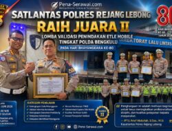 Satlantas Polres Rejang Lebong Raih Juara II Lomba Validasi Penindakan ETLE Mobile Tingkat Polda Bengkulu pada Hari Bhayangkara ke-80