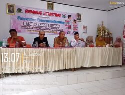 Pemdes Kesambe Lama Gelar Rembug Stunting, Satukan Komitmen Percepat Penurunan Angka Stunting Melalui Kolaborasi Lintas Sektor