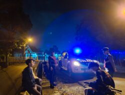 Patroli Malam Sat Samapta Polres Rejang Lebong Intensif Cegah Premanisme dan Gangster, Situasi Tetap Aman Kondusif
