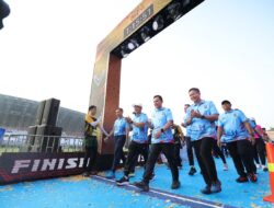 Kapolda Sumsel Bersama Forkopimda Sapa Ribuan Peserta Sumsel Bhayangkara Run, Kuatkan Kolaborasi dan Soliditas Bumi Sriwijaya