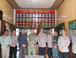 Kapolres Rejang Lebong Perkuat Sinergitas dengan Kejari, Kodim 0409/RL dan Yonif 144/JY, Tegaskan Komitmen Jaga Kamtibmas