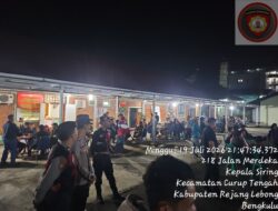 Patroli Malam Sat Samapta Polres Rejang Lebong Sisir Kepala Siring, Antisipasi Gengster dan Kejahatan 3C Demi Jaga Kondusivitas Wilayah