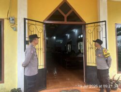 Polres Rejang Lebong Perketat Pengamanan Ibadah Minggu, Pastikan Umat Kristiani Beribadah Aman dan Khusyuk