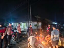 Patroli Malam Sat Samapta Polres Rejang Lebong Sasar Karang Anyar, Antisipasi Gangster dan Kejahatan 3C Demi Jaga Kamtibmas