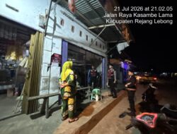 Respons Cepat Laporan Gangster, Sat Samapta Polres Rejang Lebong Gencarkan Patroli Malam Cegah Premanisme dan Kriminalitas