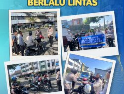 Polantas Rejang Lebong Sapa Pengemudi Ojek, Kampanyekan Keselamatan Berlalu Lintas demi Tekan Angka Kecelakaan